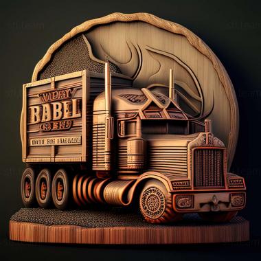 3D модель Гра Real Trucker America (STL)